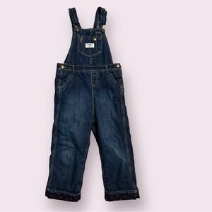 OSHKOSH B’GOSH Fleece-Lined Denim Overalls